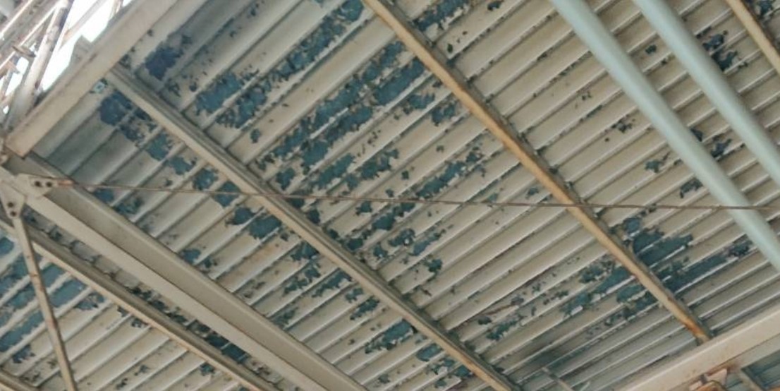 屋根はいかがでしょうか。北九州市八幡西区　工場塗装㈱心喜塗装